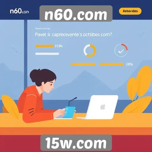 Experiência do usuário em n60.com é avaliada